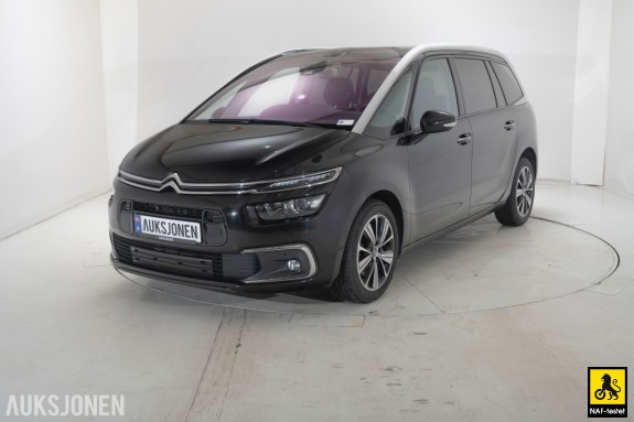 2017 Citroen GRAND C4 PICASSO 165HK AUTOMAT 7-SETER EXCLUSIVE PANORAMA KAMERA MASSASJE SKINN JBL 