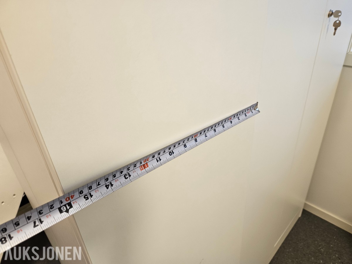 2 stk arkivskap 80 x 40 x 200 cm
