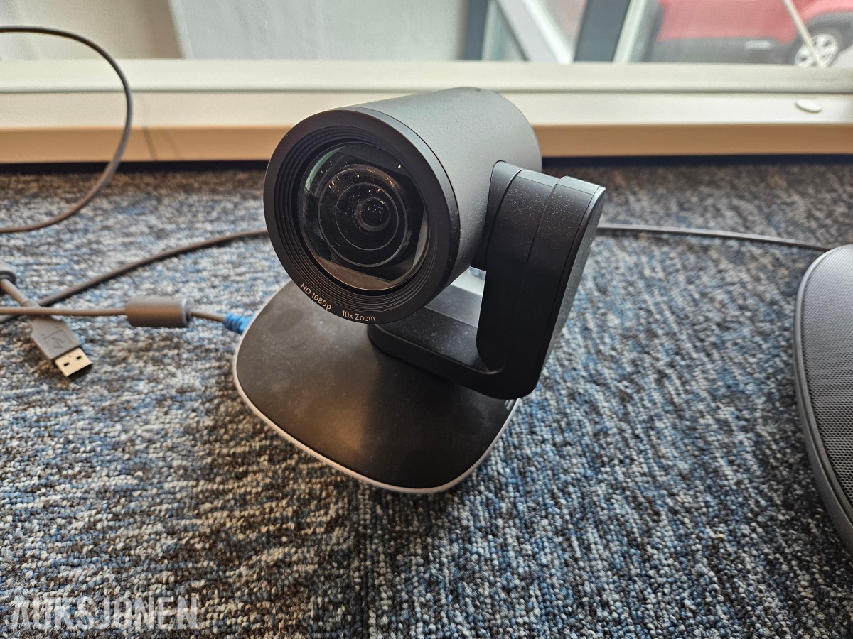 Logitech Group - Videokonferansesystem - Kamera, høyttalertelefon, hub og fjernkontroll