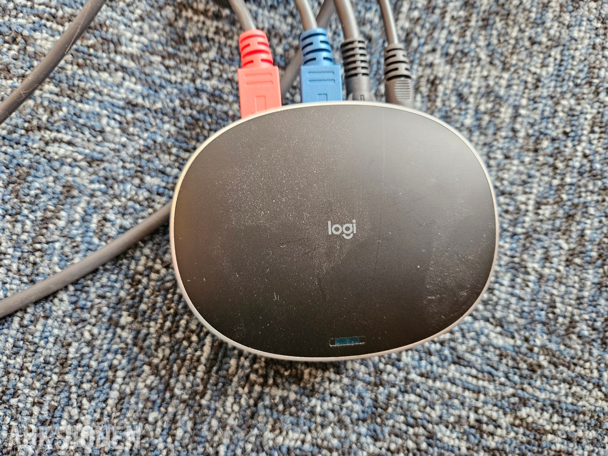 Logitech Group - Videokonferansesystem - Kamera, høyttalertelefon, hub og fjernkontroll
