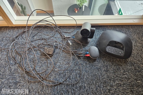Logitech Group - Videokonferansesystem - Kamera, høyttalertelefon, hub og fjernkontroll