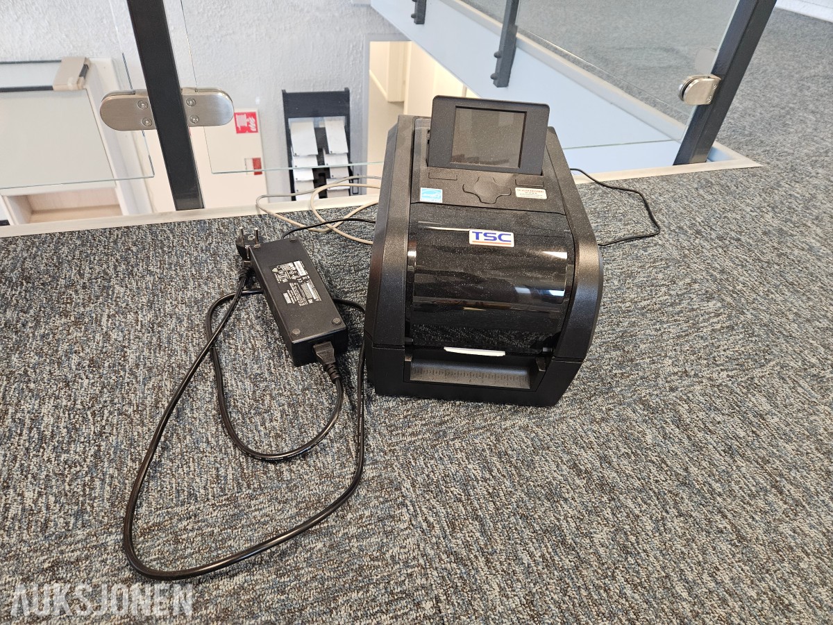 TSC TX610 - Strekkode-/etikettskriver - Med strømadapter