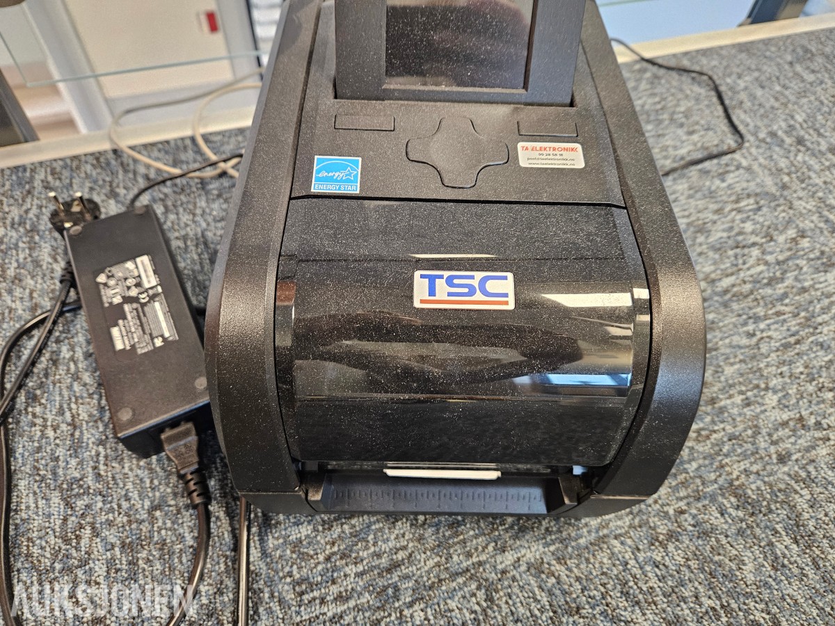 TSC TX610 - Strekkode-/etikettskriver - Med strømadapter