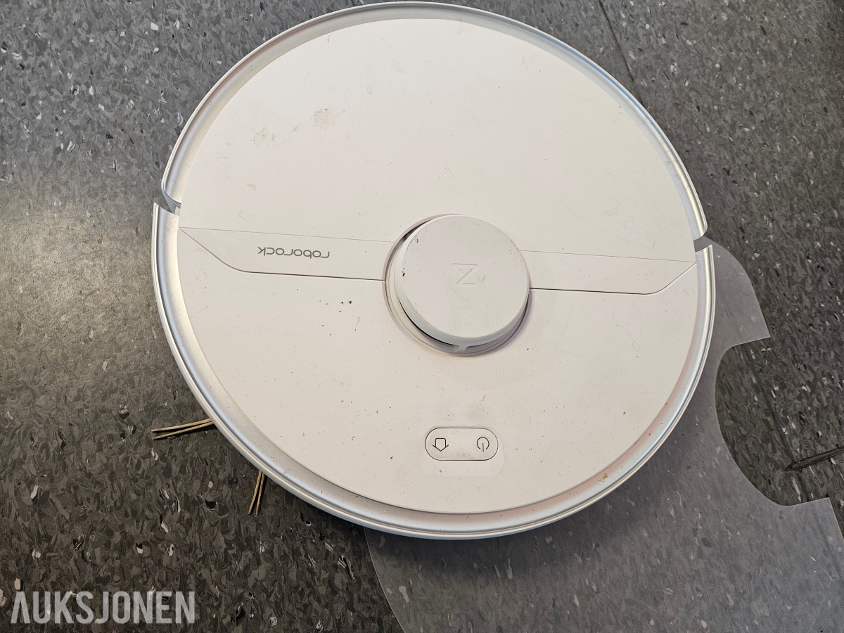 Roborock S6 Pure - Robotstøvsuger med moppfunksjon og ladedokk