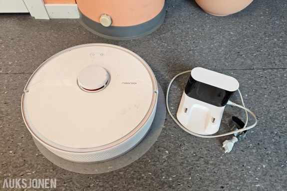 Roborock S6 Pure - Robotstøvsuger med moppfunksjon og ladedokk