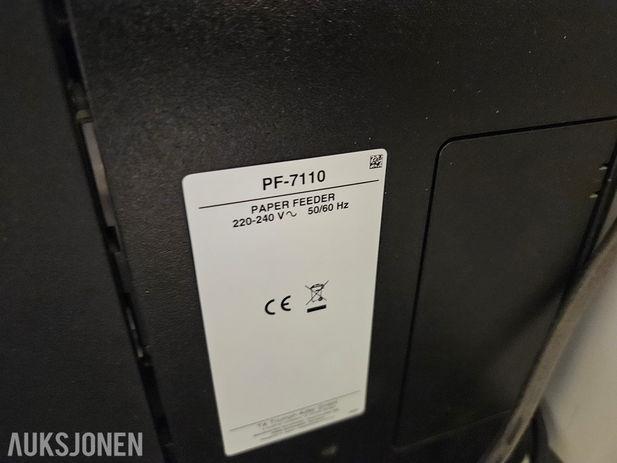 3207ci - Multifunksjon kopimaskin/skriver - Med PF-7110 papirmater