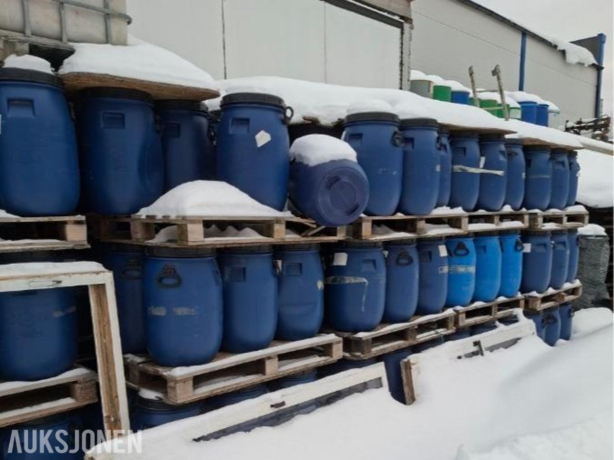 50 stk - plastfat/tønne 60 liter