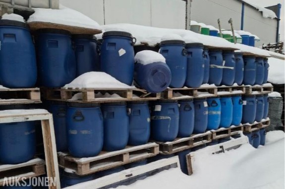 50 stk - plastfat/tønne 60 liter