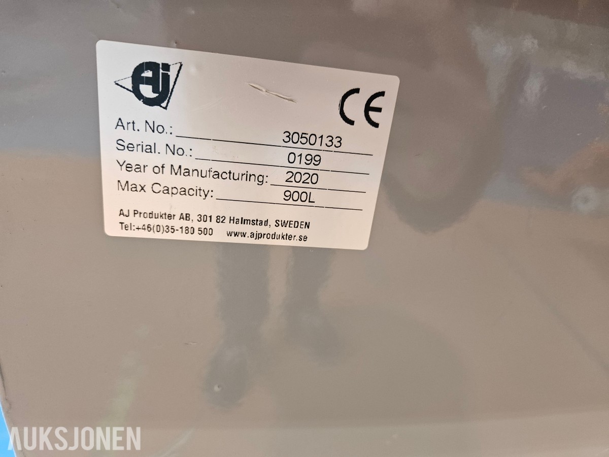 2020 AJ tippcontainer 900L