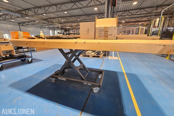 Felder FAT 300 - Løftebord/arbeidsbord - Justerbar høyde - 300 kg