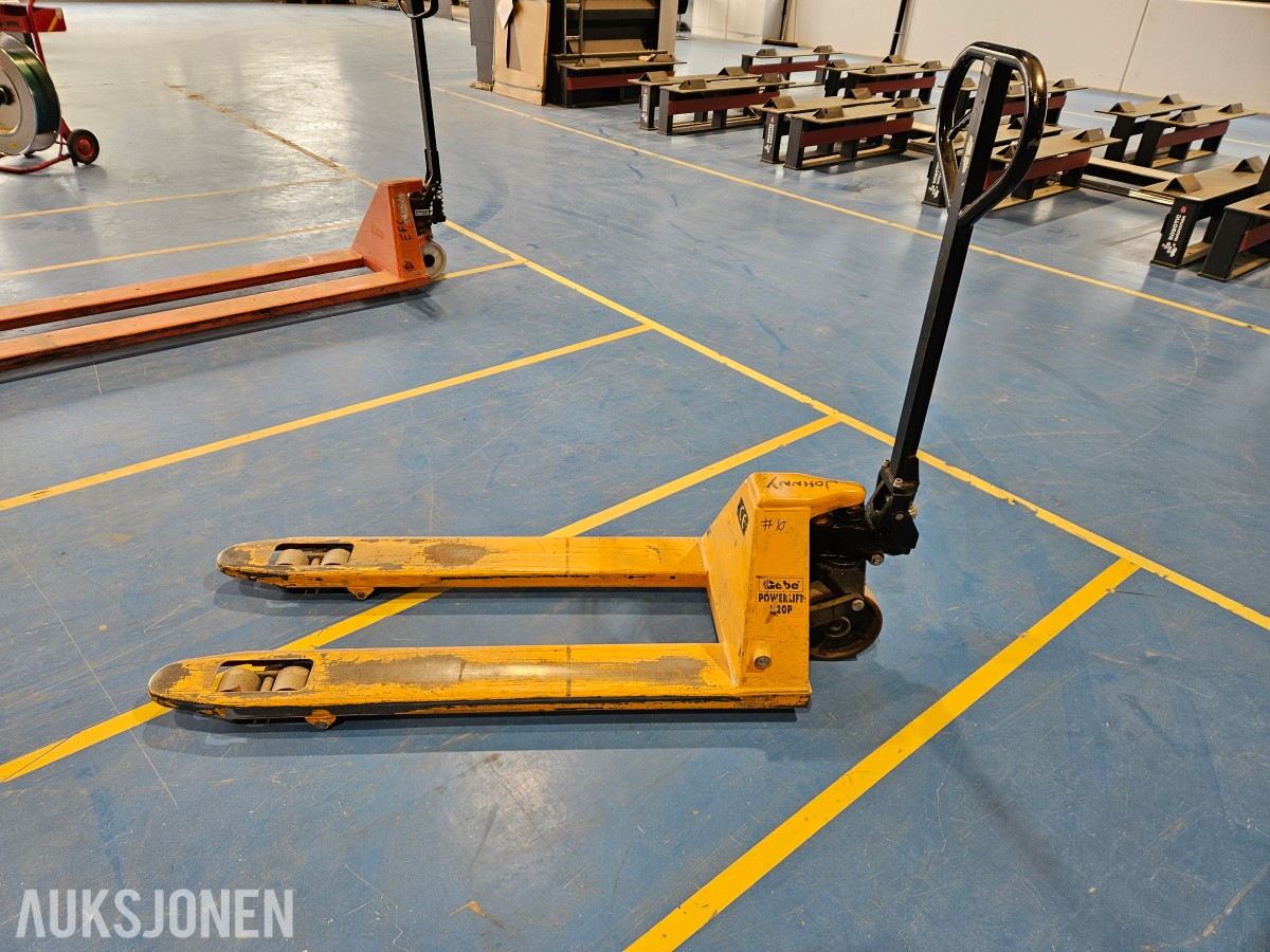Gebe powerlift B20P jekketralle 2000 kg