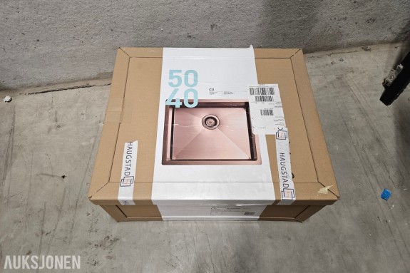 Tapwell TA 5040 bronze - Kjøkkenvask i bronze - 500x400 mm