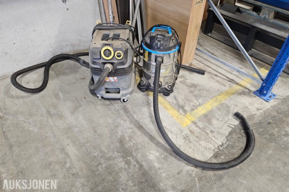 Karcher NT 30/1 TACT TE L  våt og tørrstøvsuger og Cocraft 41-1925 grovstøvsuger