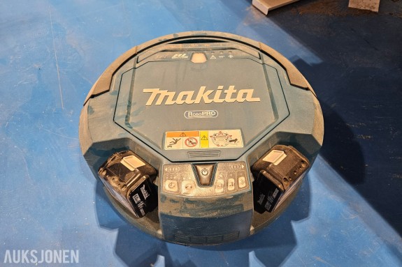 Makita DRC200 robotstøvsuger med 2 stk 18V batteri