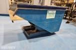 Tippcontainer med gaffellommer