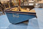 Tippcontainer med gaffellommer