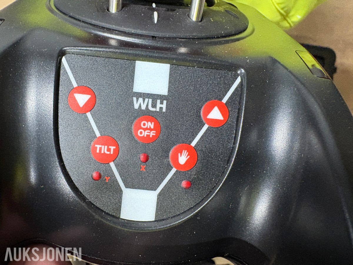 Rotasjonslaser WLH med tilbehør og transportkoffert