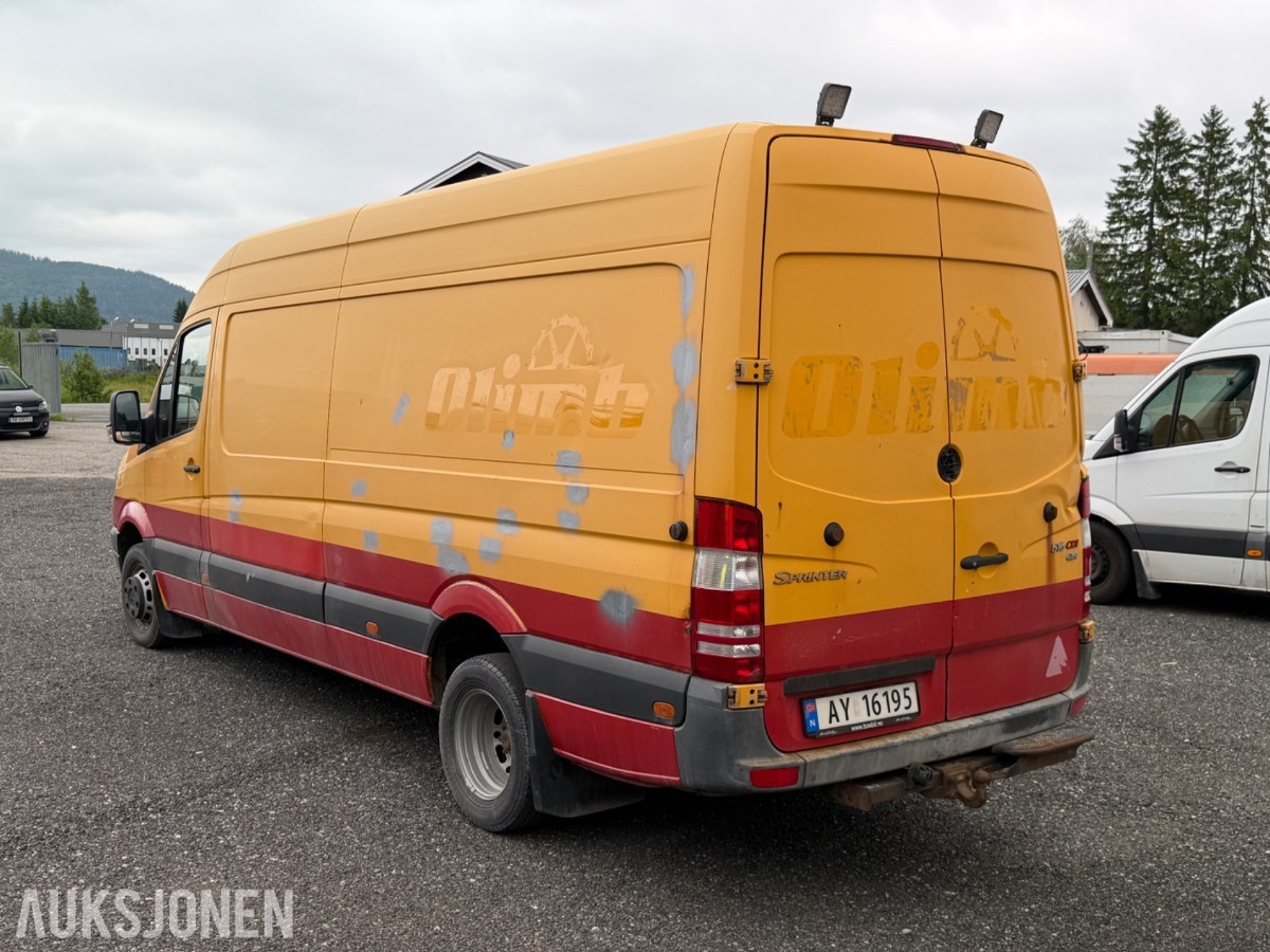 2011 Mercedes-Benz Sprinter, N2 Lastebil, manuell, 248 332 km