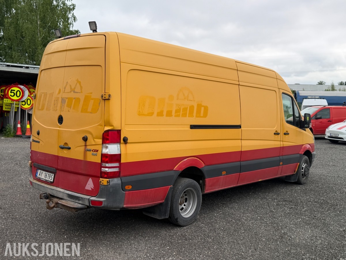2011 Mercedes-Benz Sprinter, N2 Lastebil, manuell, 248 332 km