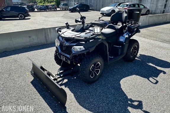 2024 CFMOTO 625 Touring ATV m/brøyteskjær og saltekasse - LAVT TIMETALL - kun 18 timer