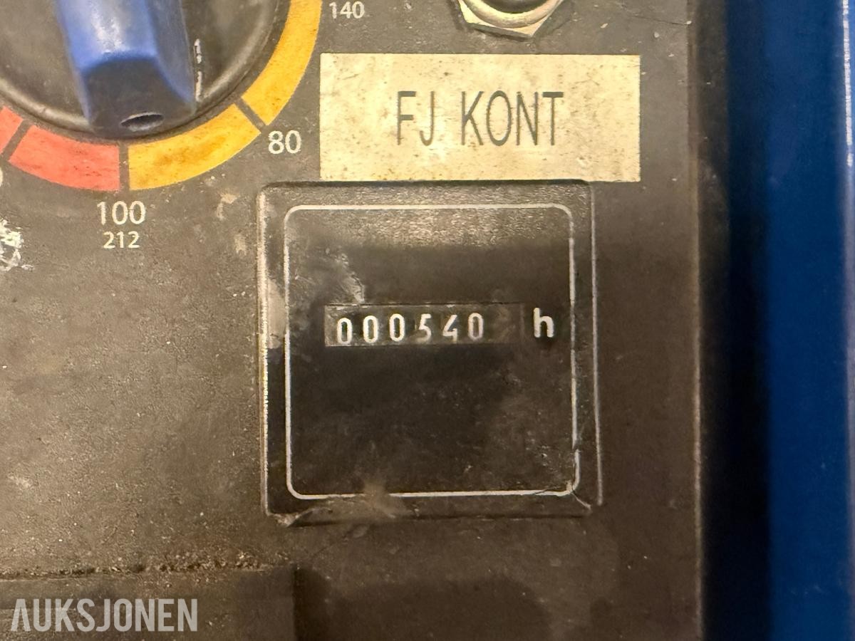 Tysse henger  m/Nilfisk diesel Høytrykks vasker fast-montert - rep.objekt.