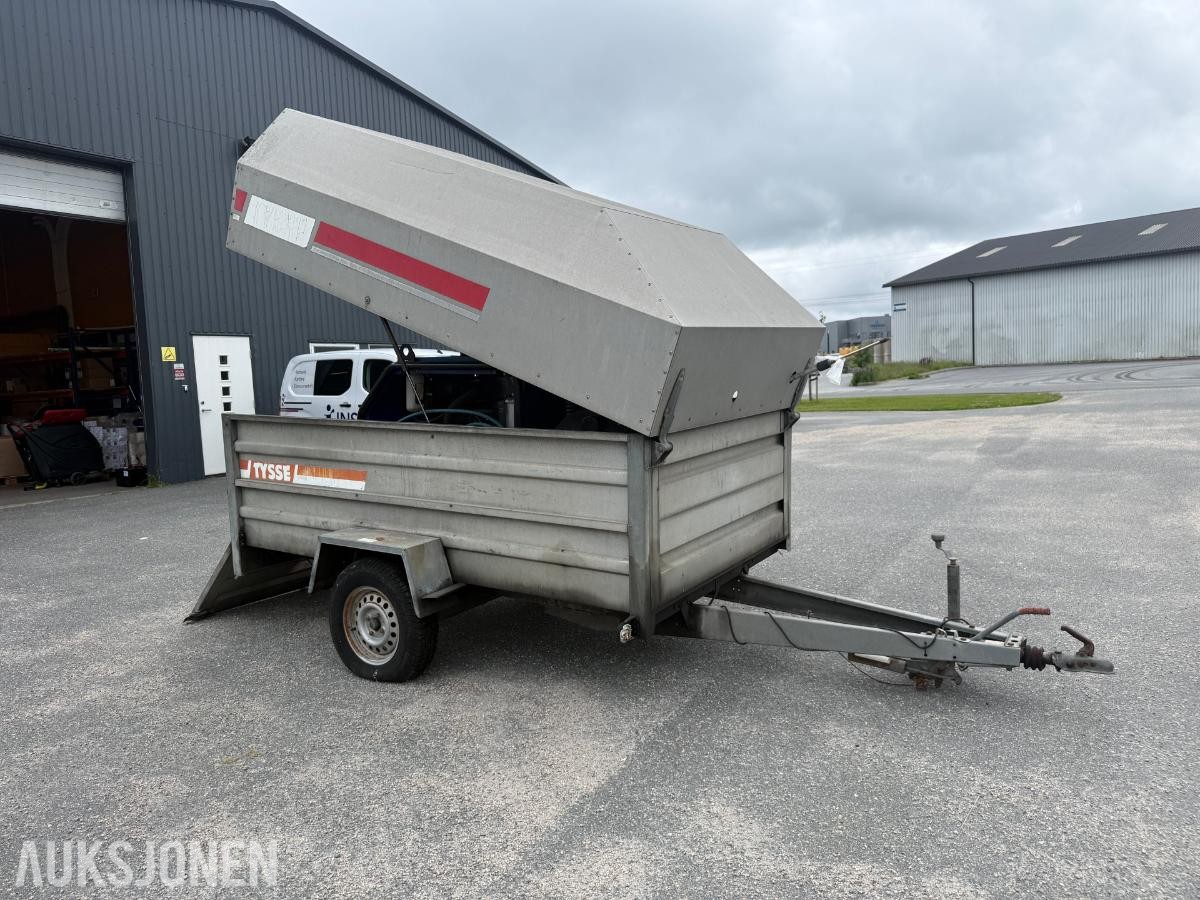 Tysse henger  m/Nilfisk diesel Høytrykks vasker fast-montert - rep.objekt.