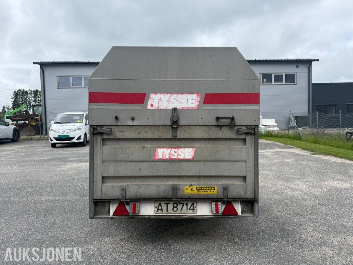 Tysse henger  m/Nilfisk diesel Høytrykks vasker fast-montert - rep.objekt.