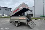 Tysse henger  m/Nilfisk diesel Høytrykks vasker fast-montert - rep.objekt.