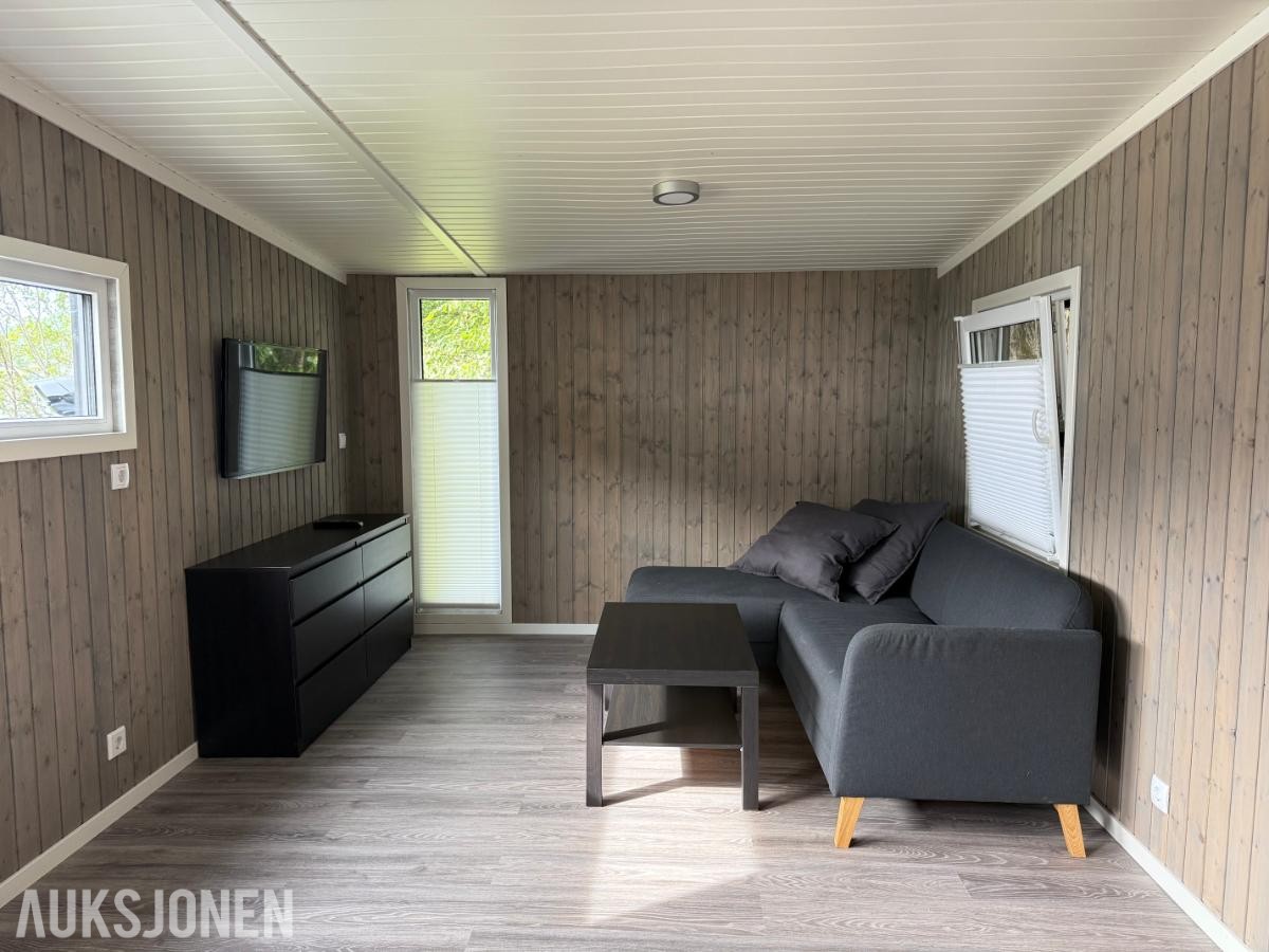Minihus 24 m² - Isolert, renovert bad 