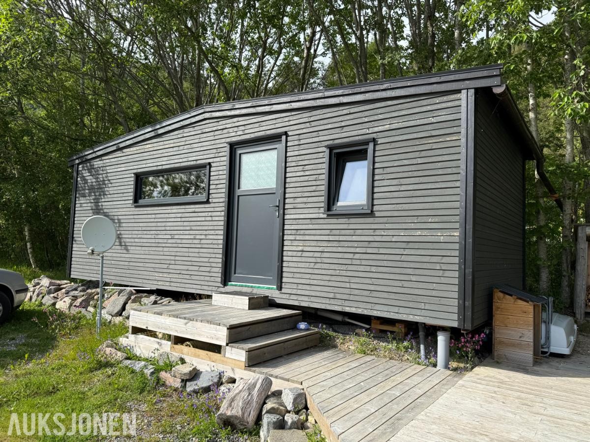 Minihus 24 m² - Isolert, renovert bad 