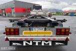 2010 NTM 3-akslet containerhenger - Brukt av kjøreskole