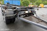 2010 NTM 3-akslet containerhenger - Brukt av kjøreskole