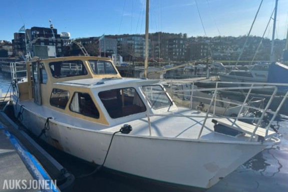 1979 Cascaruda 32 med innenbords Volvo motor - Klassisk stålbåt 32 fot – solid prosjekt med mye potensial