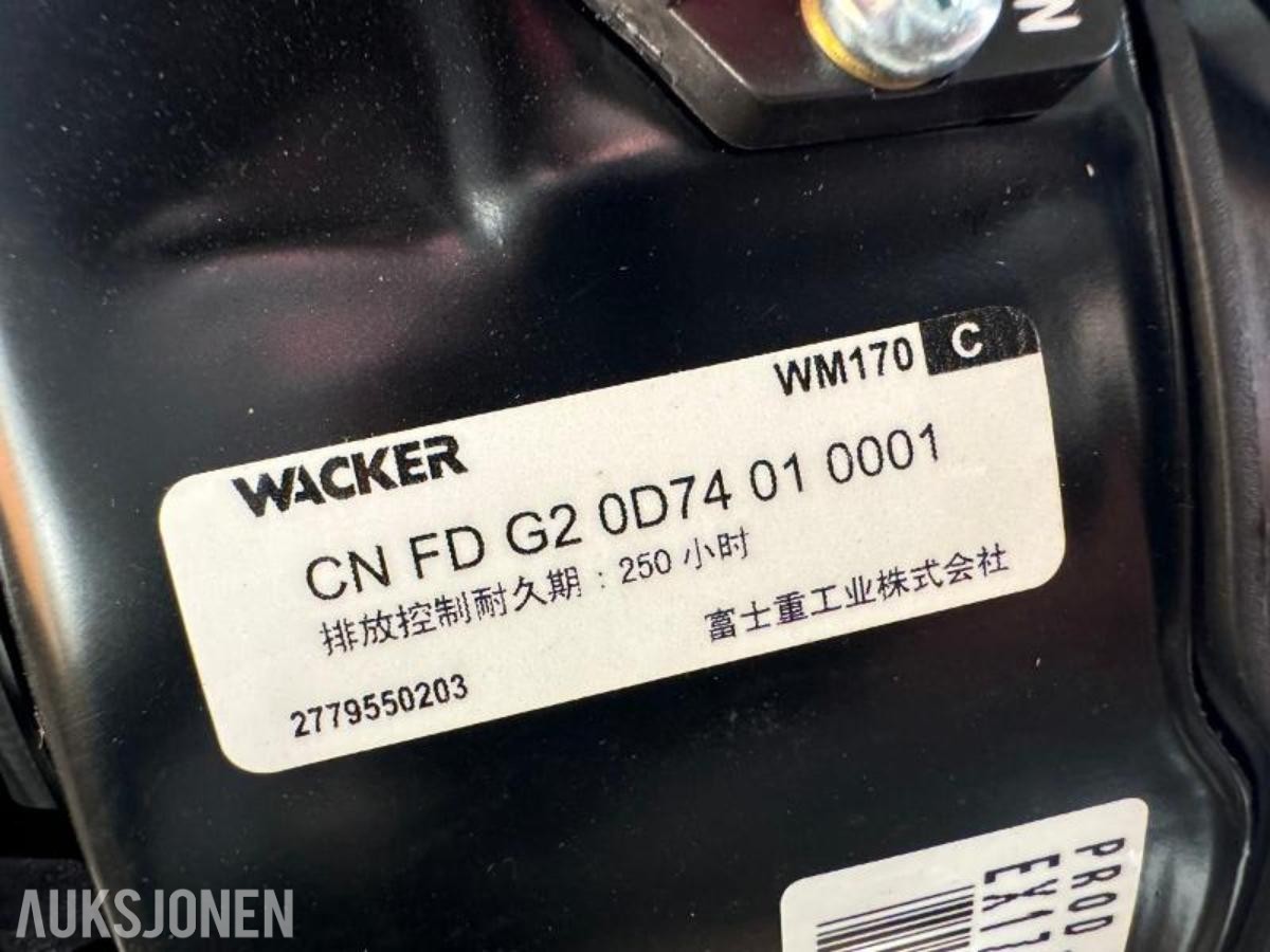 2023 Wacker Neuson WM170 Motor