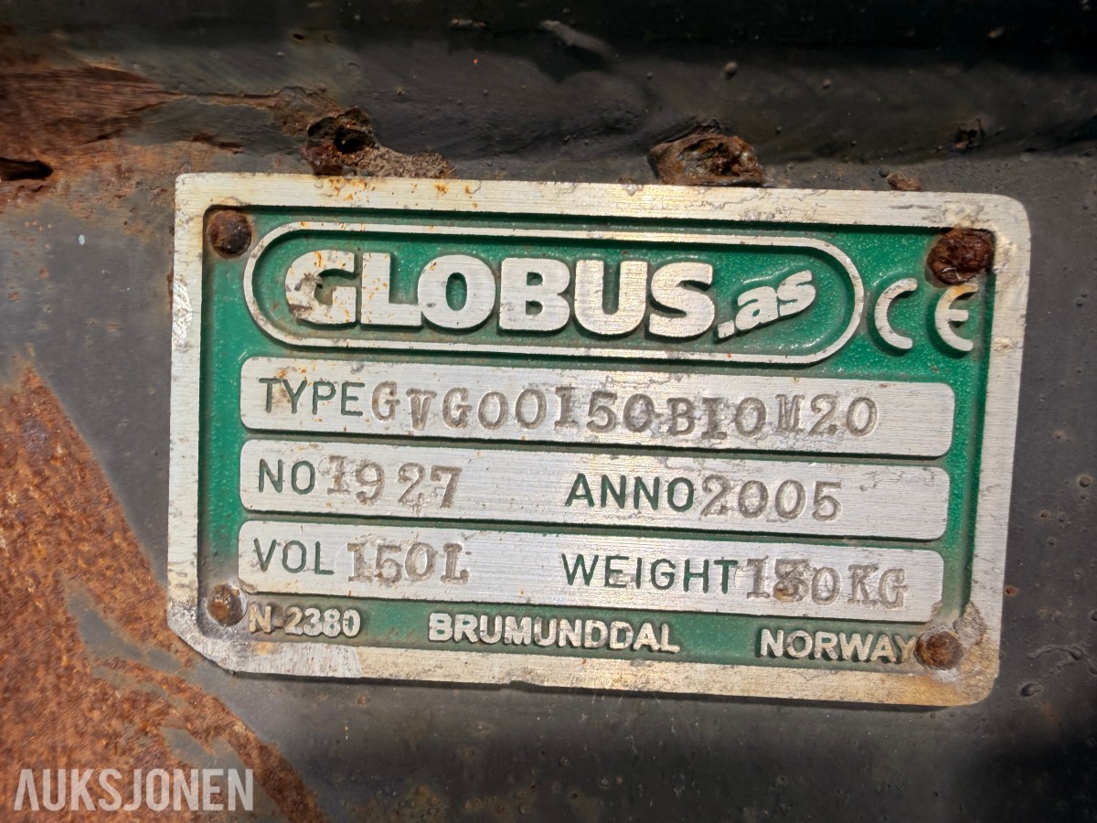 Globus Graveskuffe 150L – 180 kg