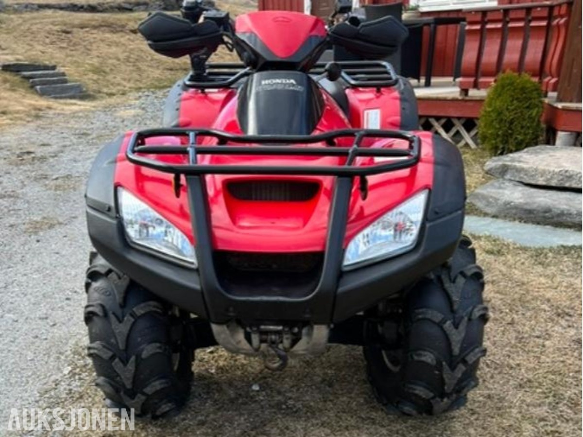 2009 Honda Rincon 680 Vinsj Hengerfeste Brøyteskjær