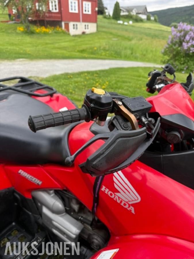 2009 Honda Rincon 680 Vinsj Hengerfeste Brøyteskjær