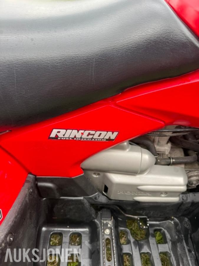 2009 Honda Rincon 680 Vinsj Hengerfeste Brøyteskjær