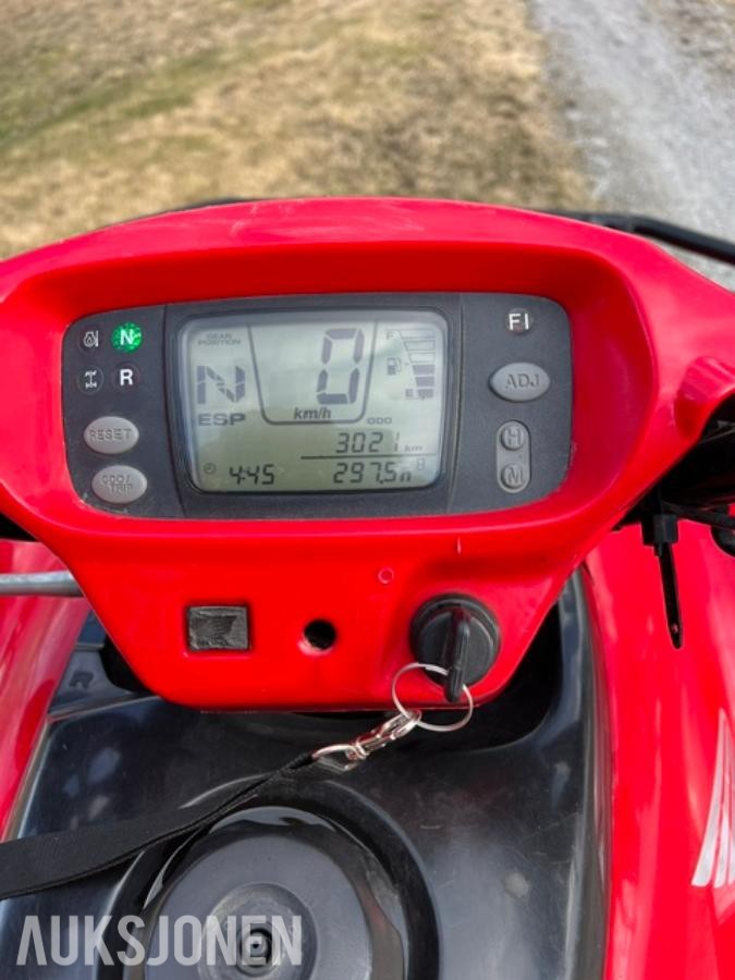 2009 Honda Rincon 680 Vinsj Hengerfeste Brøyteskjær