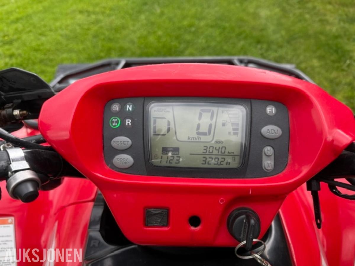2009 Honda Rincon 680 Vinsj Hengerfeste Brøyteskjær