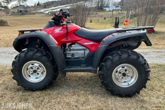 2009 Honda Rincon 680 Vinsj Hengerfeste Brøyteskjær