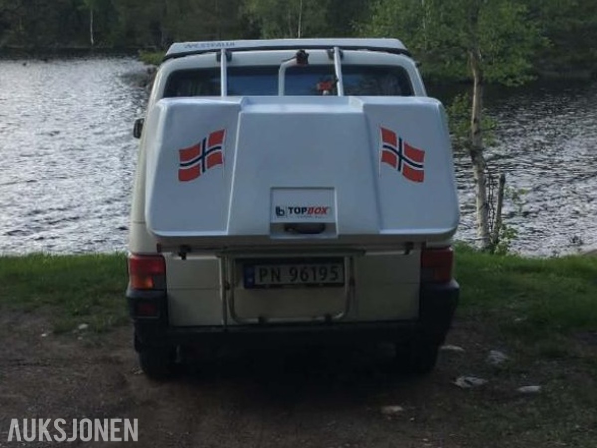 1995 Volkswagen Caravelle California Coach 2 etasjer 4 sengeplasser kjøkken