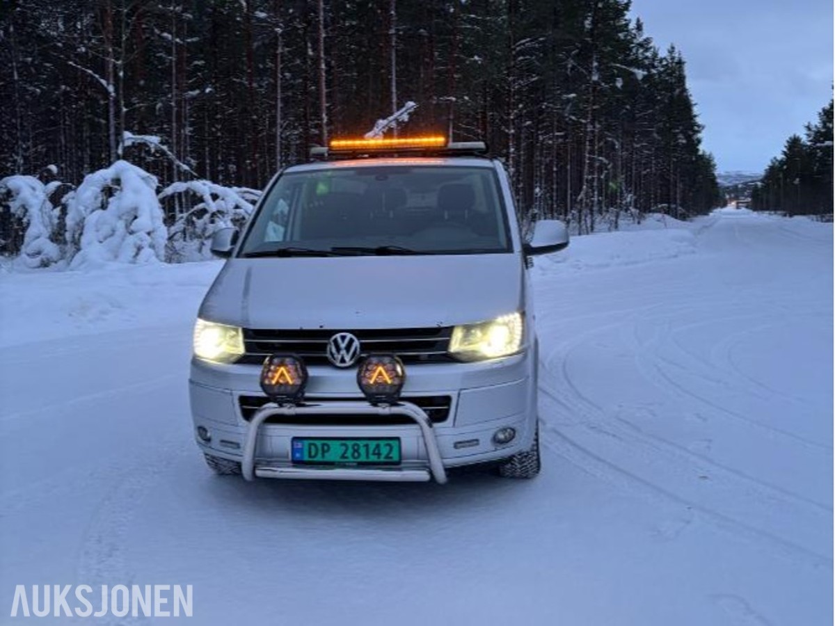 2013 VOLKSWAGEN TRANSPORTER 2.0 TDI 140hk 4MOTION, Ryggekamera, Hengerfeste