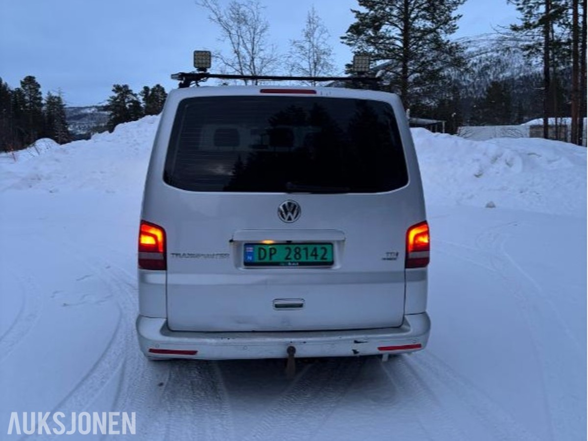 2013 VOLKSWAGEN TRANSPORTER 2.0 TDI 140hk 4MOTION, Ryggekamera, Hengerfeste