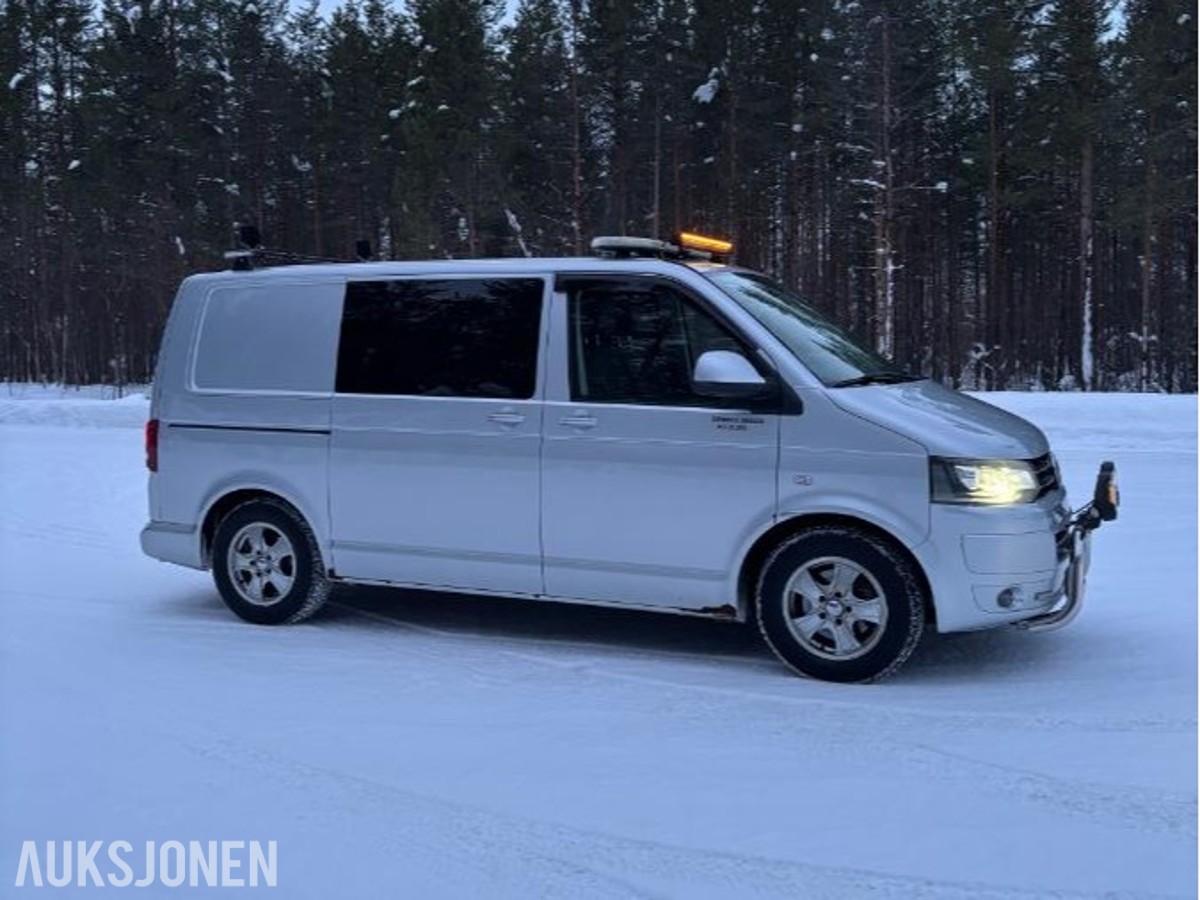 2013 VOLKSWAGEN TRANSPORTER 2.0 TDI 140hk 4MOTION, Ryggekamera, Hengerfeste