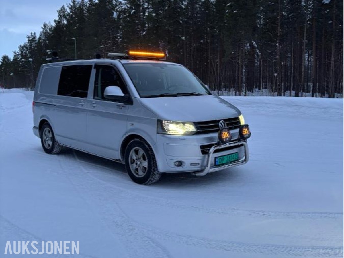 2013 VOLKSWAGEN TRANSPORTER 2.0 TDI 140hk 4MOTION, Ryggekamera, Hengerfeste
