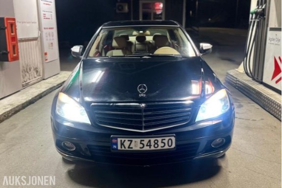 2007 Mercedes-Benz  C220 CDI 2.1 170hk automat cruisekontroll skinninteriør eu ok 06.2027 