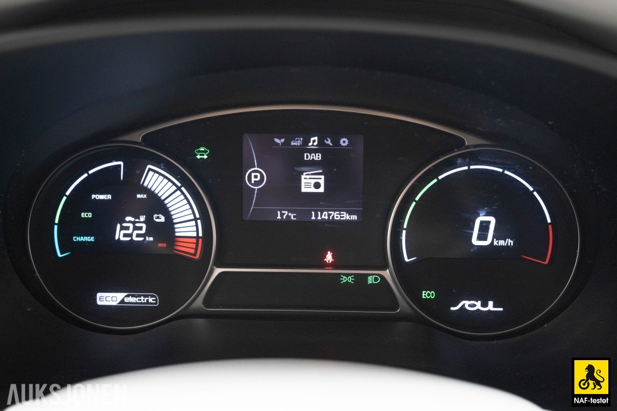 2016 Kia SOUL EV EXCLUSIVE KAMERA VENTILASJON RATTVARME SKINN
