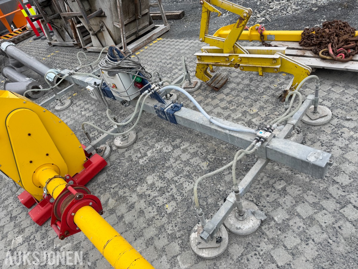2019 AERO-LIFT vacuumtechnik modell 900/12M-SK / 900 kilo løftekapasitet