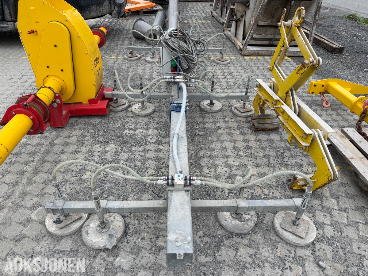 2019 AERO-LIFT vacuumtechnik modell 900/12M-SK / 900 kilo løftekapasitet